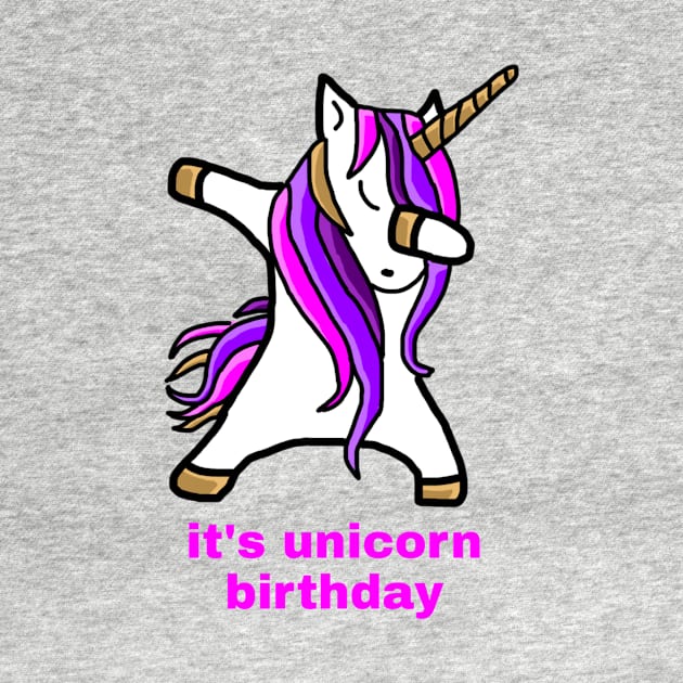 unicorn birthday by ERRAMSHOP